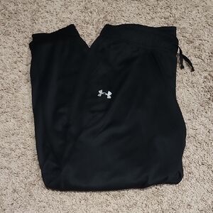 Under Armour Black Sweatpants with Logo